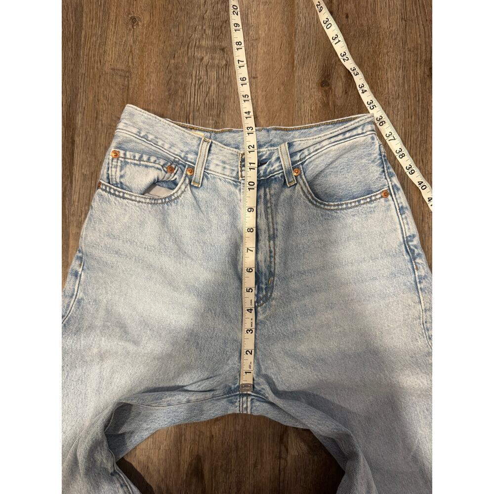 Levi's Premium Women's Ribcage Wide Leg Jean Size 28 - Picture 13 of 14